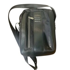 Roncato Men’s Black Crossbody Bag